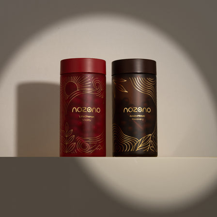 NOZONO Genome Renewal Duo – balíček NAD+ Prime a LifeCharge pre dlhovekosť